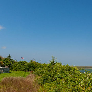 Shingle Style Beach House on Nauset bluff - Custom Cape Cod Beach House
