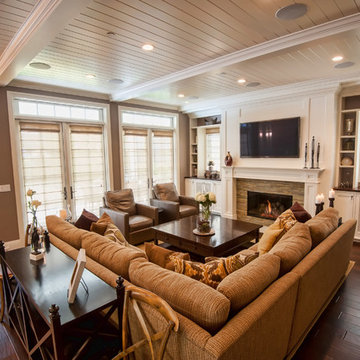 Custom Traditional New England Home in Brentwood, CA