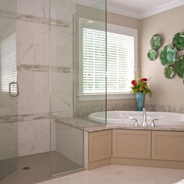 Master Bath - Tan and Cream