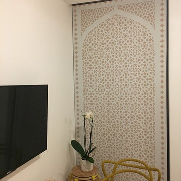 Delia Shades' "Moorish Arch" (shown at night)
