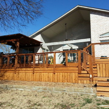 Spacious Cedar Deck
