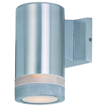 Lightray 1-Light Wall Sconce, Brushed Aluminum