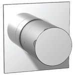 Isenberg - 3/4" Volume Control and Trim, Chrome - **Please refer to Detail Product Dimensions sheet for product dimensions**