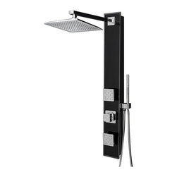Fontana 35" Shower Panel Shower Head with Handheld Shower - Shower Panels And Columns