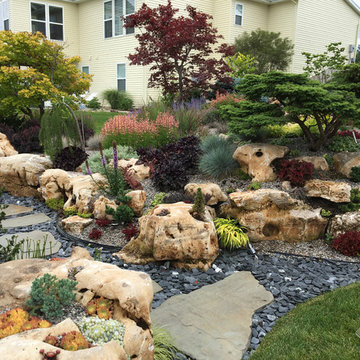 Succulent Rock Garden