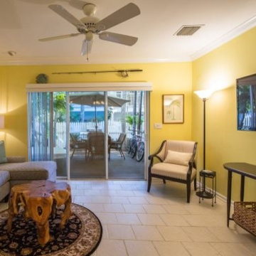Opening up and decluttering condo space