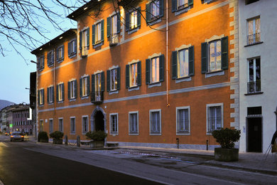 This is an example of a traditional exterior in Milan.