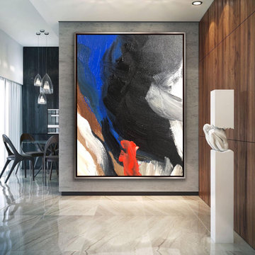 Original Handmade Modern Abstract Custom Art for Modern Contemporary Interiors