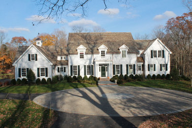 Traditional exterior home idea in New York