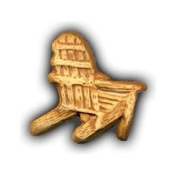 3" Adirondack Chair - Tile