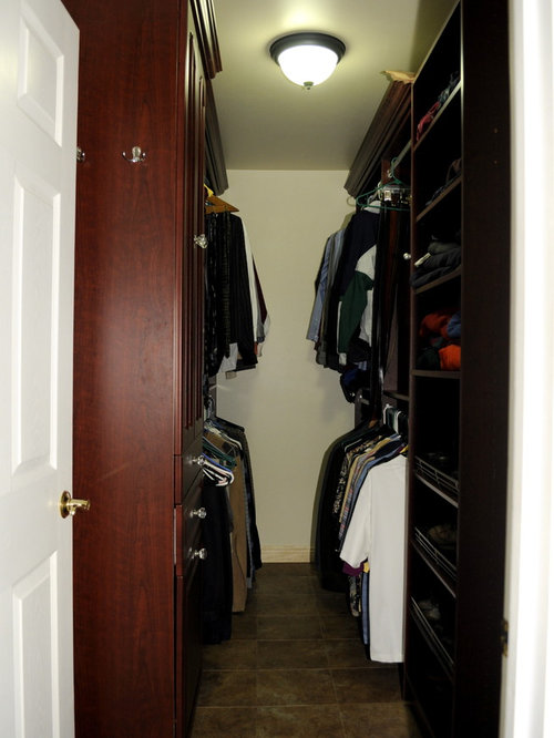 Narrow Walk In Closet Ideas, Pictures, Remodel and Decor