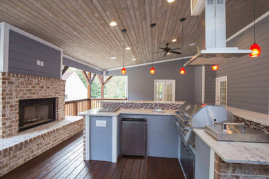 Patio - traditional patio idea in Atlanta