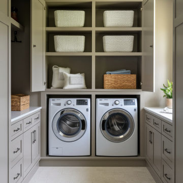 Wallpaper installation Laundry Room in Camas