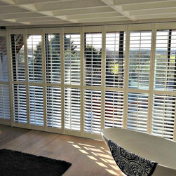 Full Height and Shaped Shutter Work - Interior Shutters