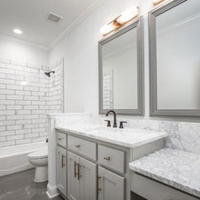 Upstairs bathrooms