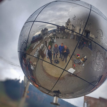 The Globe - Art Object from Glass