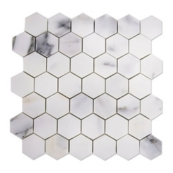 Calacatta Gold Hexagon 2x2 - Home Accessories & Decor
