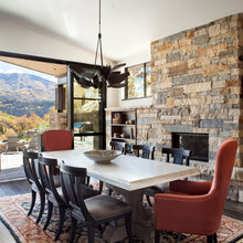 Dining Fireplace