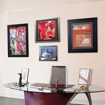 Tips and Ideas for Hanging Pictures and Gallery Wall Layouts