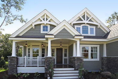 Inspiration for an exterior home remodel in New York
