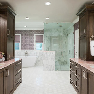 A Luxe Primary Bathroom Remodel in Highland Park, TX