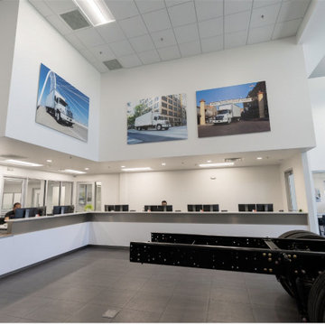 Commercial Interior Design | Truck Dealership