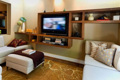 Trendy living room photo in Toronto