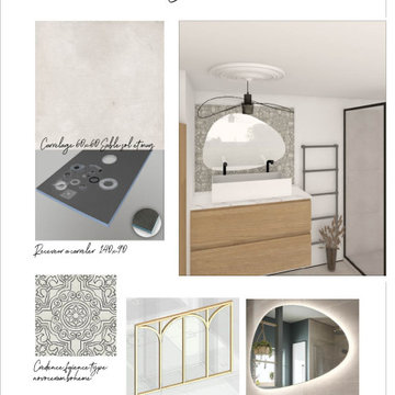 Salle de bain parentale