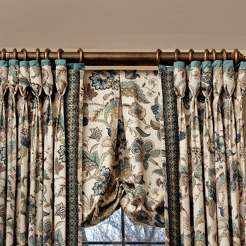 Award Winning Great Room Custom Window Treatment