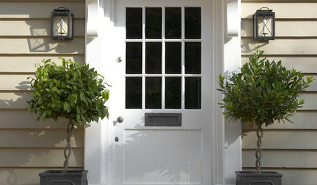 10 Crisp White Front Doors