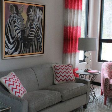 Vibrant and Fun Fuchsia Office