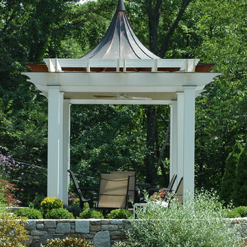 Witches Hat Pavilion End View
