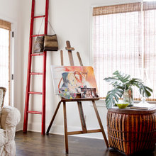 painted ladder