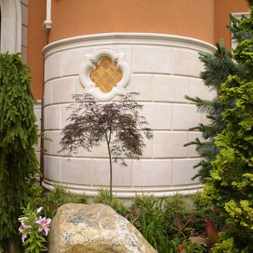 Precast Stone Wall Panels For Radius Wall Facade