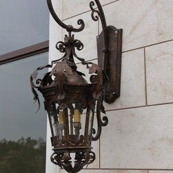 EX-048 Custom Exterior Iron Lights - Products