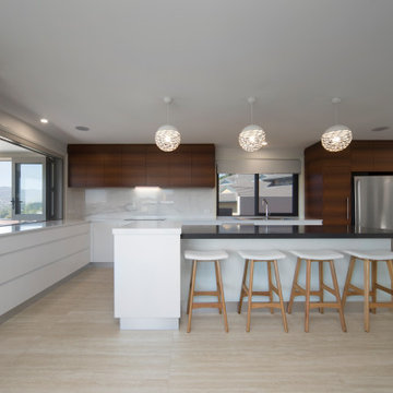 Modern Minimalist Kitchen/Dining/Outdoor