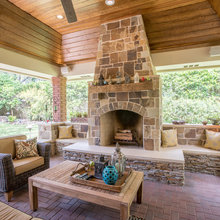 outdoor kitchen