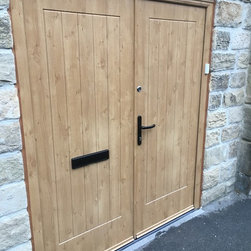 Indianna French Rockdoor in Irish Oak - Front Doors