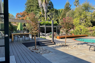 Contemporary house exterior in San Francisco.