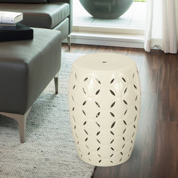 Ceramic Stool - Footstools And Ottomans