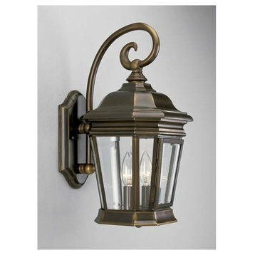 Crawford Oil Rubbed Bronze 2-Light Wall Lantern