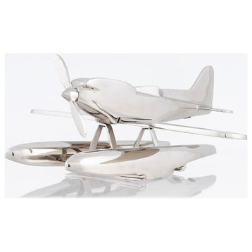 Alum Seaplane Collectible Metal scale model Airplane Aluminum Home Decor