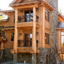 LogHome window trim