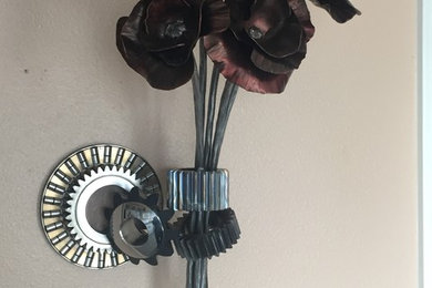 "Greasing The Gears" Wall Sculpture