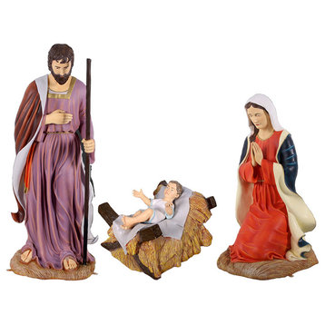 Life Size Holy Family Nativity