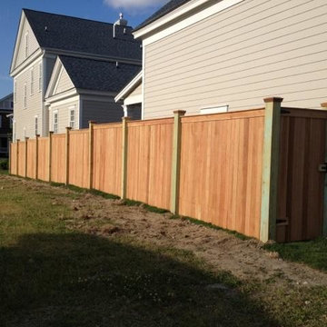 Choice Materials!  Cedar Privacy