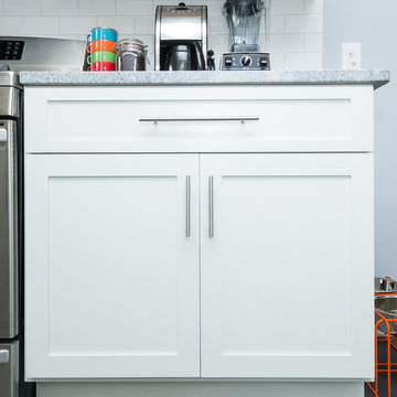 Transitional Kitchen Update Done in Maple