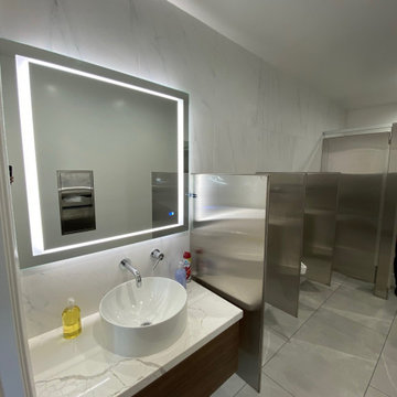 Commercial bathroom remodeling