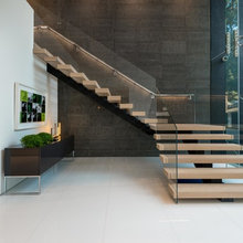 LV stair well decor ideas