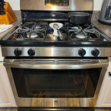 GE stove fixed